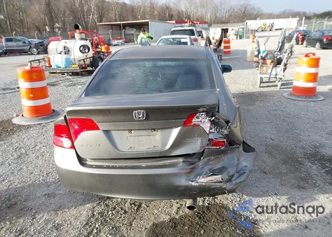 2008 Honda Civic Ex-L z USA, uszkodzony, nr VIN 2HGFA16978H333100